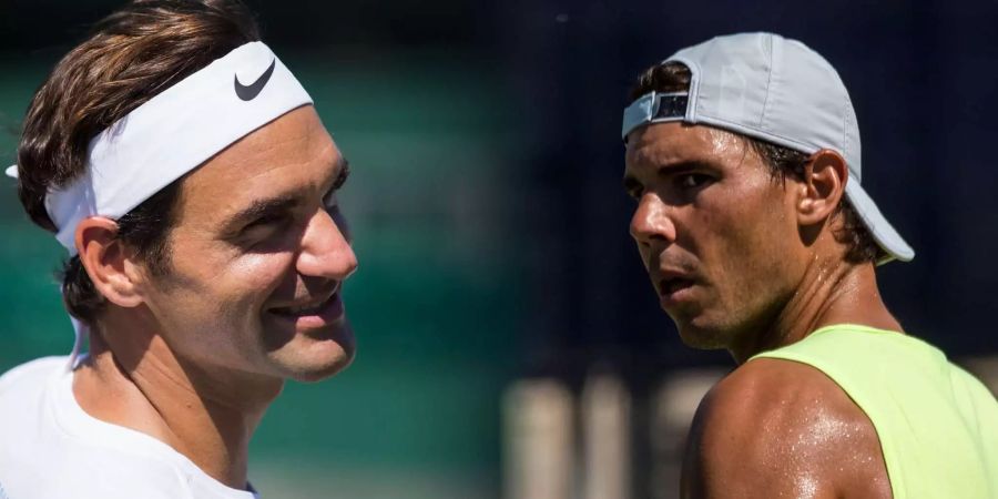 Ewige Rivalen: Roger Federer und Rafael Nadal sind weiterhin das Mass aller Dinge im Tennissport.