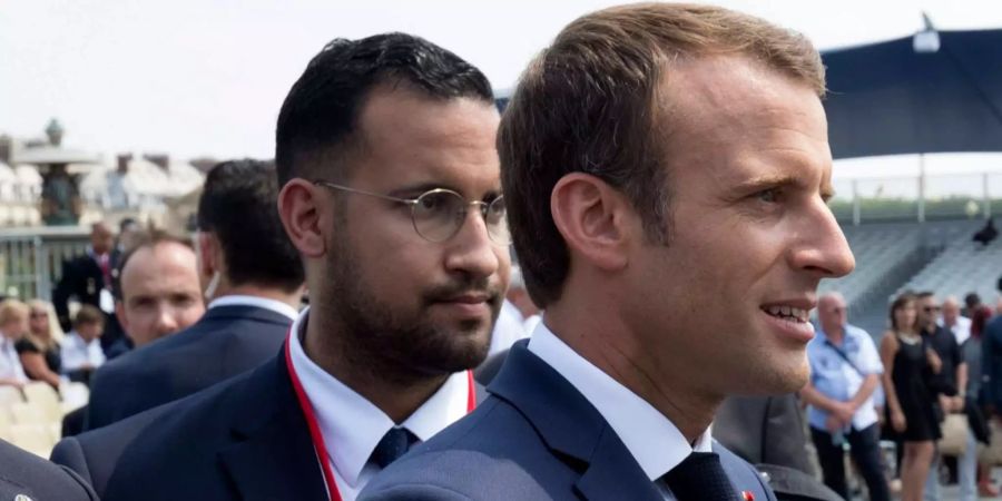 Emmanuel Macron Alexandre Benalla