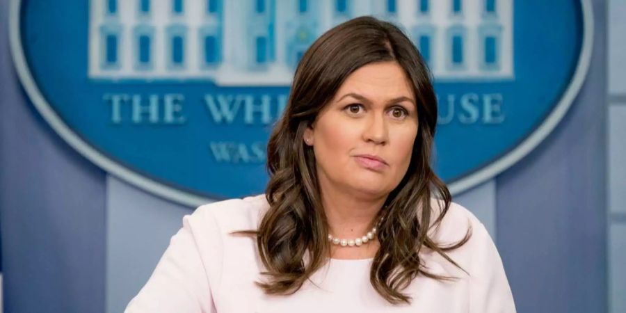 Wurde in einem Restaurant in Lexington (USA) nicht bedient: Sarah Huckabee Sanders