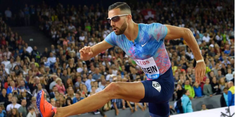 Kariem Hussein beim Diamond-League-Meeting in Zürich.