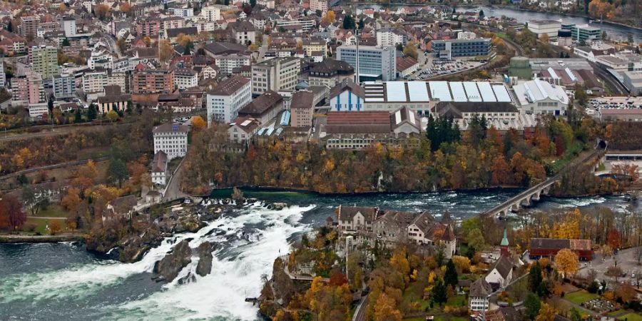 Neuhausen am Rheinfall in Schaffhausen.