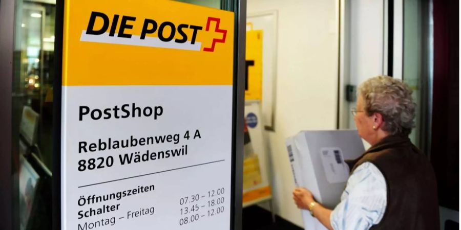 Poststelle in Wädenswil ZH: Die Kriterien, wo es noch eine Poststelle haben muss, sollen strenger werden.