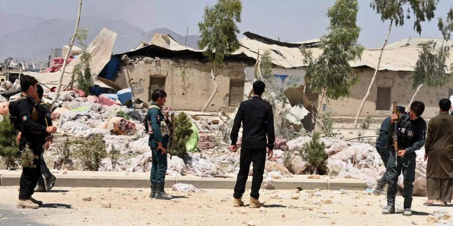 Anschläge der Taliban in Afghanistan.