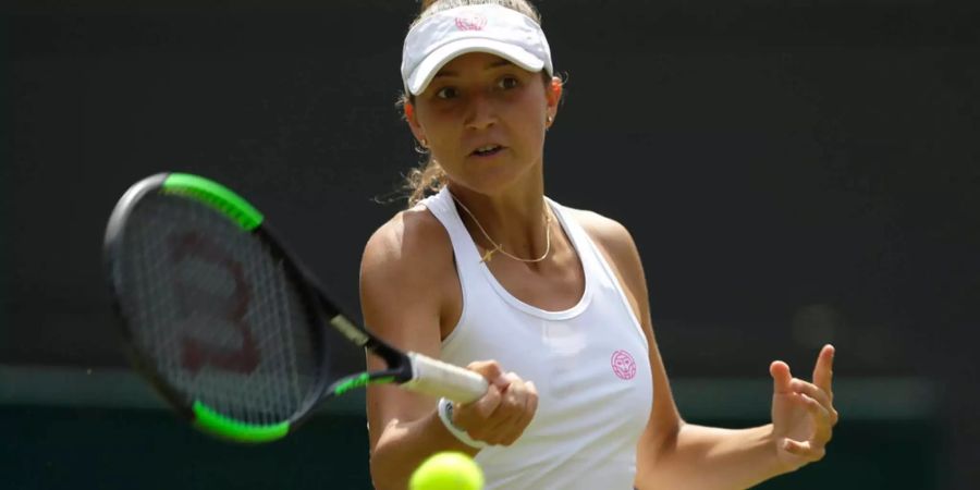 Leonie Küng (hier in Wimbledon) scheitert in Gstaad.