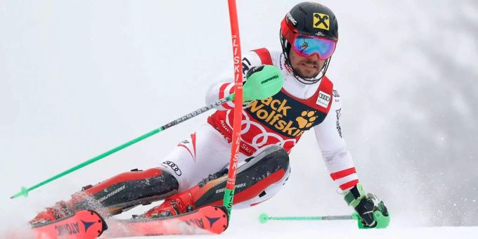 Marcel Hirscher dominiert auch in Kranjska Gora. Marcel Hirscher dominiert auch in Kranjska Gora.