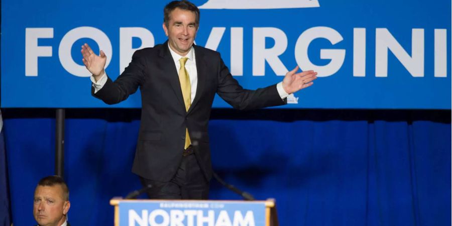 Der Demokrat Ralph Northam ist neuer Gouverneur von Virigina.