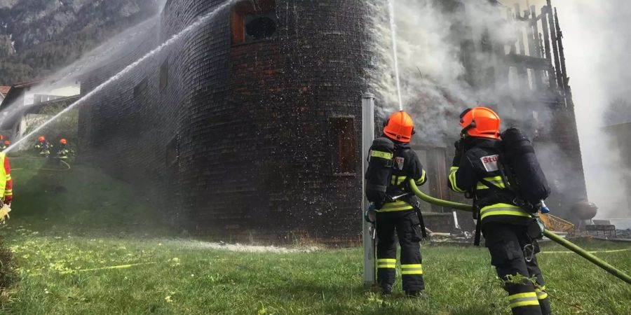 Der Brand konnte von der Feuerwehr rasch unter Kontrolle gebracht werden.