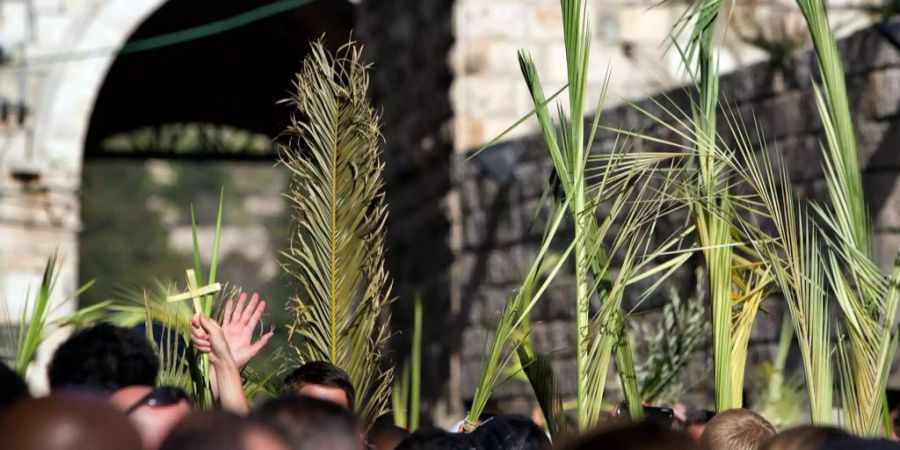 Mit dem Palmsonntag beginnt die Karwoche – die Trauerwoche vor Ostern.