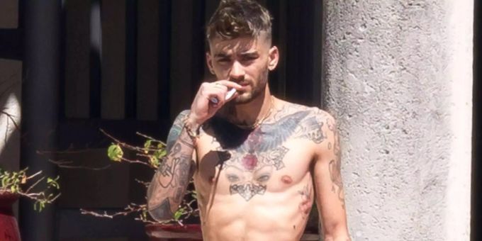 Malik trägt Ex-Freundin Gigi auf der Brust - Wie schön wär jetzt untätowiert Zayn!