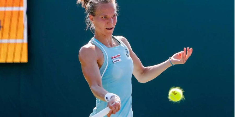 Viktorija Golubic (WTA 107) wartet weiter auf den 1. Sieg auf WTA-Stufe in diesem Jahr.