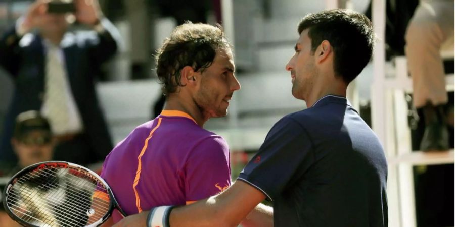 Beide geben in Australien ihr Comeback: Rafael Nadal (links) und Novak Djokovic (rechts).