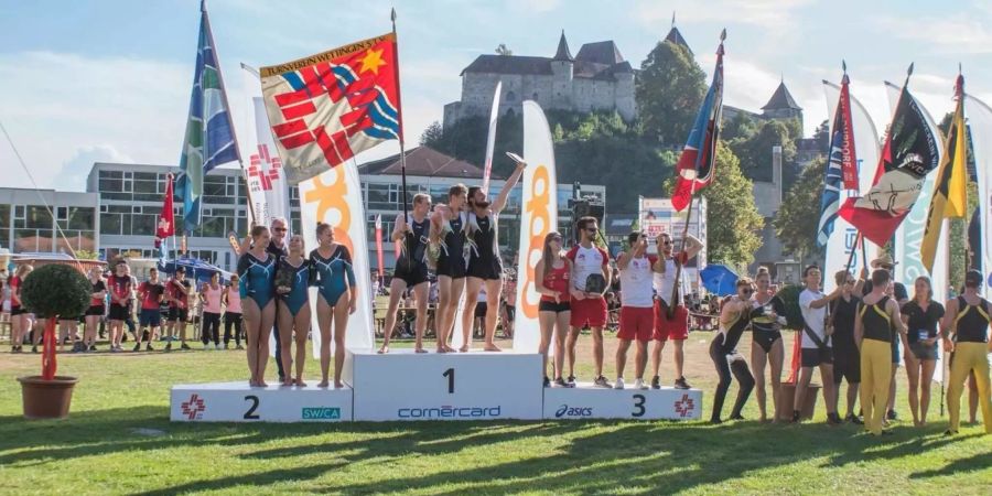 Der Turnverein Wettingen gewinnt den Schweizer Meistertitel am Sprung mit der Note 9.92 
Foto: ATV