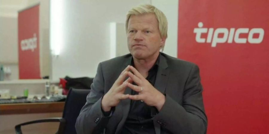 Oliver Kahn im Gespräch.