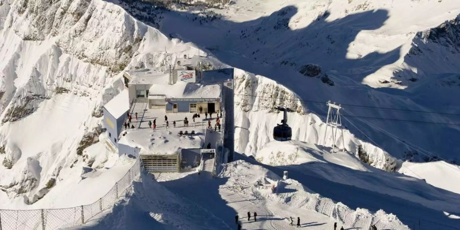 Bergstation auf dem Titlis auf 3020 Meter Höhe - Keystone