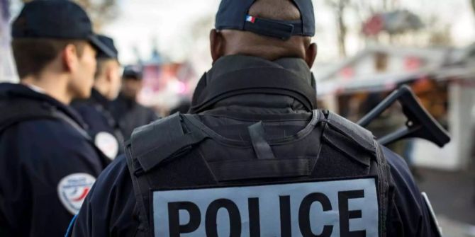 Französische Polizisten