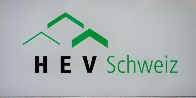 Das Logo des Hauseigentümmerverbandes in Zürich.