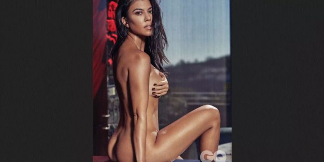 Koutney Kardashian zieht sich fürs mexikanische «GQ» aus.