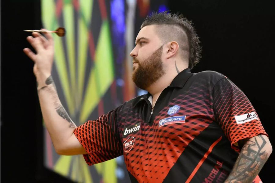 Michael Smith (28)  ist der englische «Ziehsohn» des schottischen Favoriten Gary Anderson. Der «Bully Boy» hat eine starke Saison hinter sich und zählt zu den Favoriten auf einen Halbfinaleinzug.