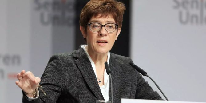 Annegret Kramp-Karrenbauer, die CDU-Generalsekretärin.