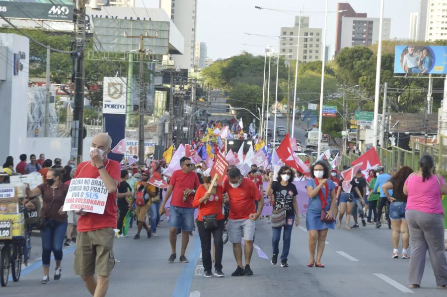 Anti-government protest in Brazil