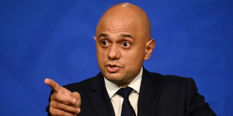 Gesundheitsminister Sajid Javid