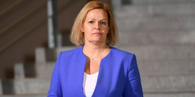 Innenministerin Faeser Innenministerin Faeser