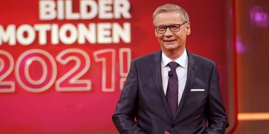 Nach 25 Jahren ist Schluss: Günther Jauch moderiert den Jahresrückblick «Menschen, Bilder, Emotionen» in diesem Jahr zum letzten Mal.