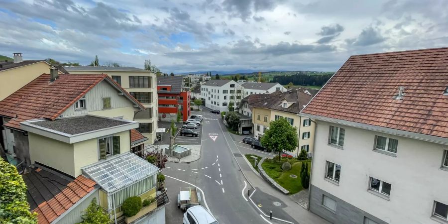 Ausblick über die Gemeinde Ruswil.