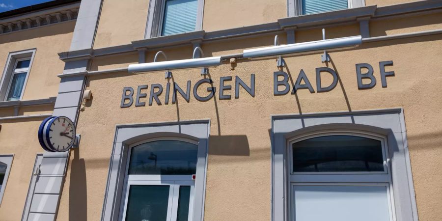 Beringen Bad Bahnhof.