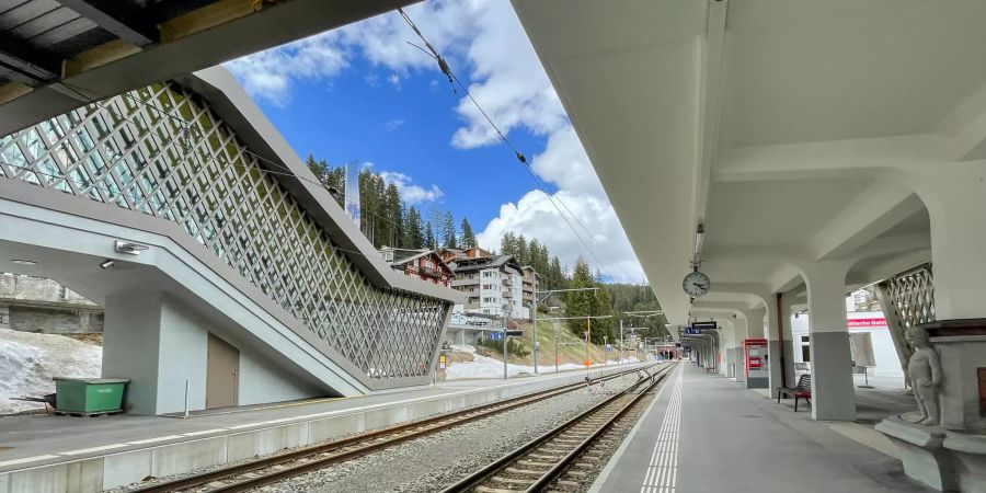 Bahnhof Arosa.