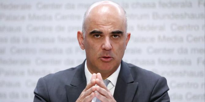 Alain Berset Bundesrat Coronavirus