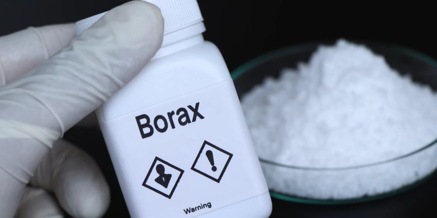 Borax ist in verschiedenen Haushaltsprodukten enthalten.