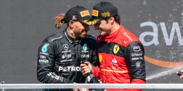 Carlos Sainz Ferrari Hamilton