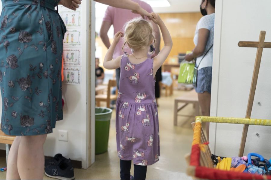 Im Sommer steht für einige Kinder der Eintritt in den Kindergarten an.