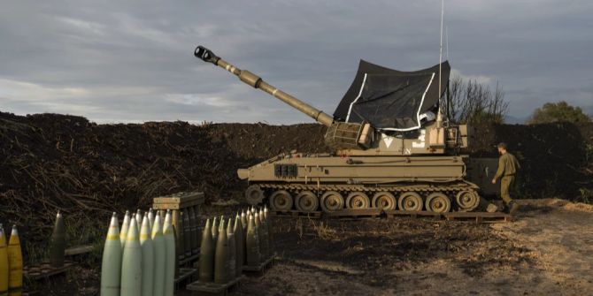 Israel Libanon Hisbollah Panzer