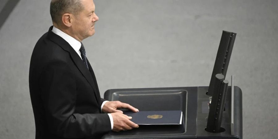 Scholz im Bundestag