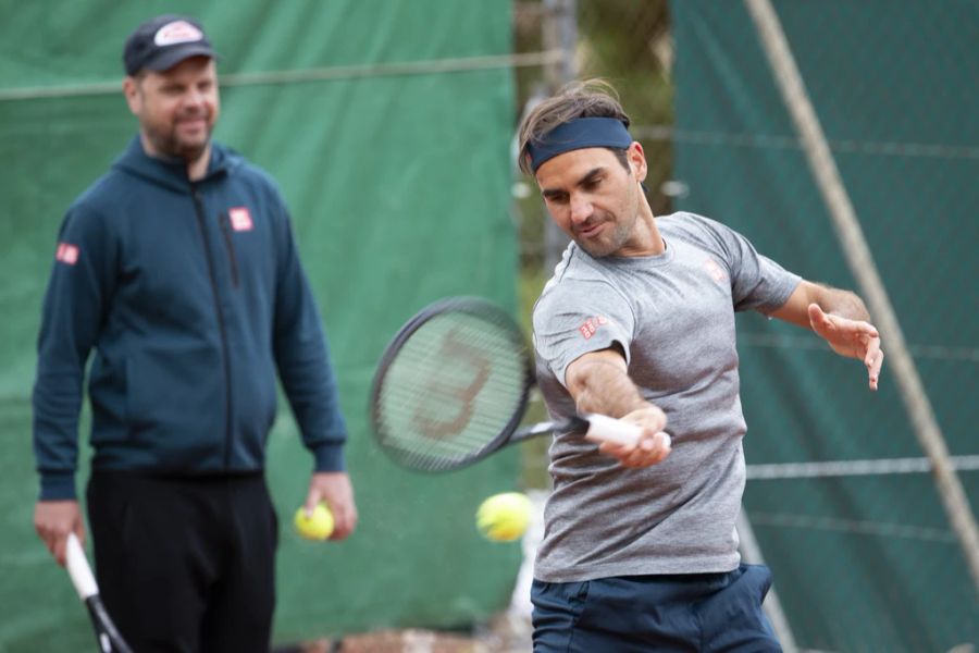 Lüthi ist auch als Coach von Federer in Erscheinung getreten.