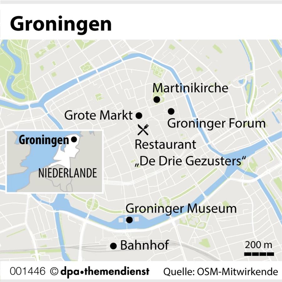 Groningen Karte