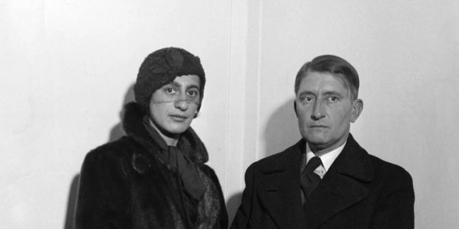 Deutsch-amerikanisches Künstlerehepaar Anni und Josef Albers