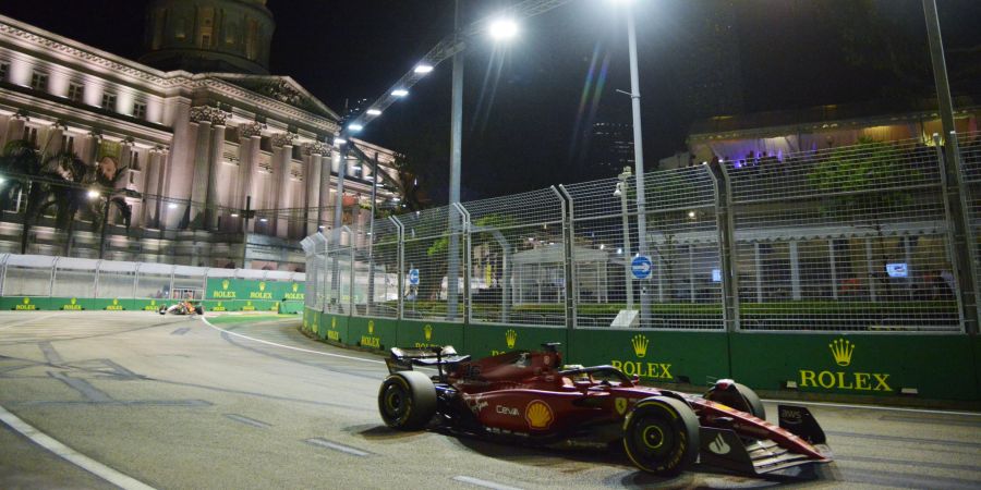 Formel 1 Singapur Leclerc