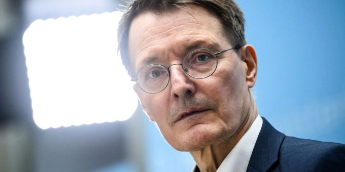 Karl Lauterbach (SPD), Bundesminister für Gesundheit. teil impfpflicht