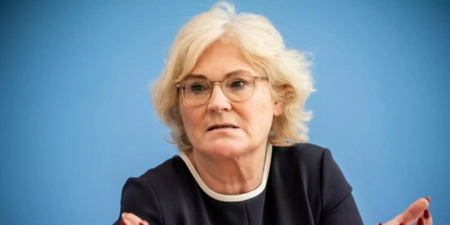 Bundesjustizministerin Christine Lambrecht