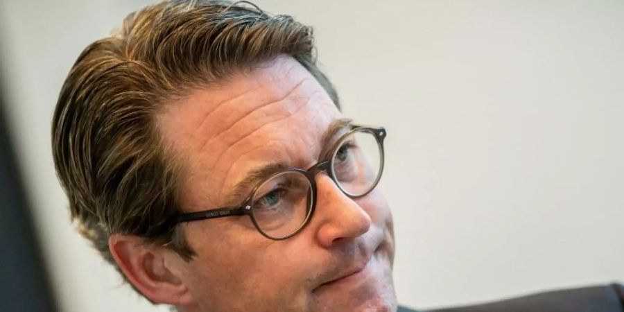 Wird nicht froh mit der geplatzten Pkw-Maut: Bundesverkehrsminister Andreas Scheuer (CSU). Foto: Michael Kappeler/dpa