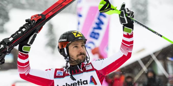 Der Österreicher Marcel Hirscher war in den letzten Jahren der grossen Dominator am Chuenisbrägli. Adelboden