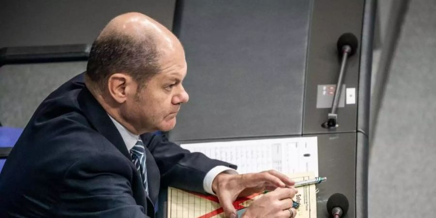 Finanzminister Scholz hatte jüngst überraschend Bereitschaft für eine europäische Sicherung für Sparguthaben signalisiert. Foto: Michael Kappeler/dpa
