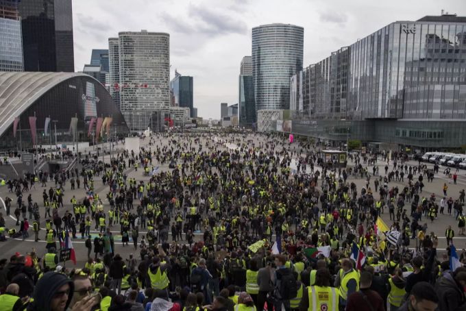 Seit dem vergangenen Herbst stieg der Druck durch Gewalt am Rande von «Gelbwesten»-Protesten. Paris