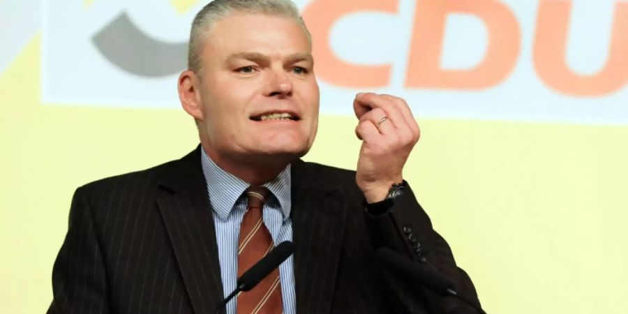 Sachsen-Anhalts CDU-Chef Holger Stahlknecht