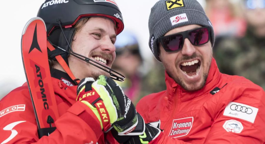 Marcel Hirscher Manuel Feller