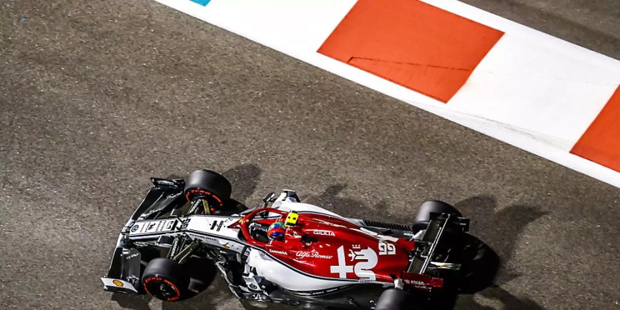 Antonio Giovinazzi fährt am Sonntag mit Alfa Romeo um fünf zusätzliche Millionen