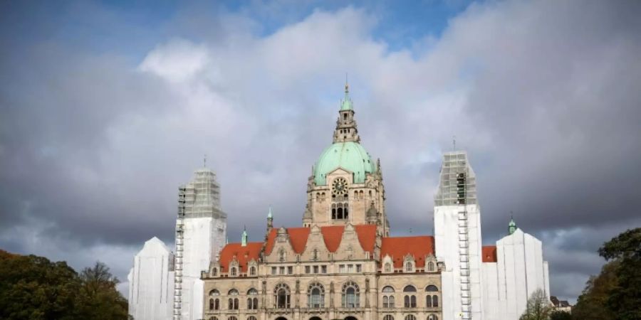Das Rathaus von Hannover
